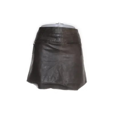 Leather skirt (Brown) from Hartford Polyester, Leather