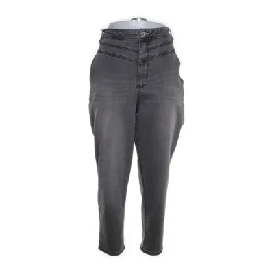 Jeans (Grå) från Mom Bomull, Elastan, Polyester