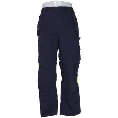 Work pants (Blue, Yellow) from Fristads Kansas Cotton, Polyester