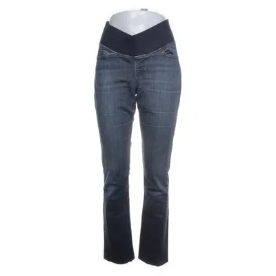Zwangerschapsjeans (Blauw) van Polarn O. Pyret Katoen, Elastaan