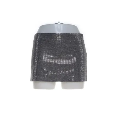 Rock (Grau, Silber) von Jen Ceballos x Mango Elasthan, Polyester