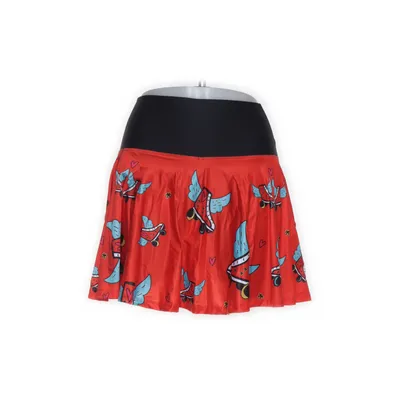 Skort (Red, Black, Multicolored)