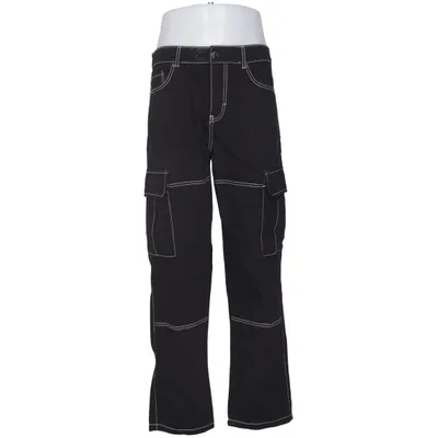 Cargo pants (Black) from New Look Men Cotton