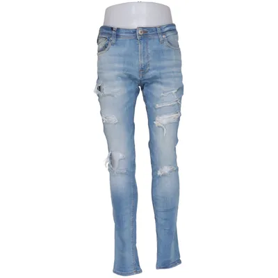 Jean (Bleu) de Jack & Jones Jeans Intelligence Coton, Élasthane, Polyester