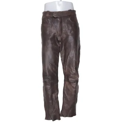 Pantalon en cuir (Marron) Cuir