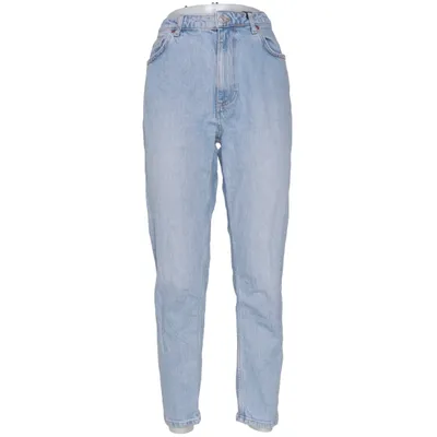 Spijkerbroek (Blauw) van Review Katoen, Elastaan