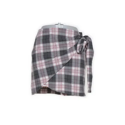 Jupe portefeuille (Gris, Rose, Blanc, Noir) de Sempre Polyester, Viscose