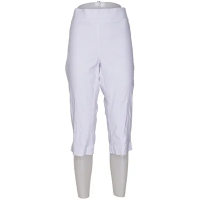 Pantacourt (Blanc) de Adia Élasthane, Polyamide, Viscose
