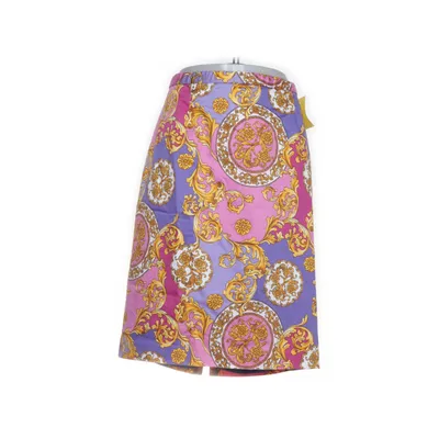 Kjol (Lila, Rosa, Gul, Vit) från Linea Bomull, Elastan, Polyester