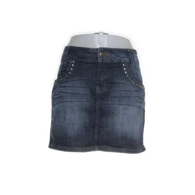Spijkerrok (Blauw) van Denim by Lindex Katoen, Elastaan