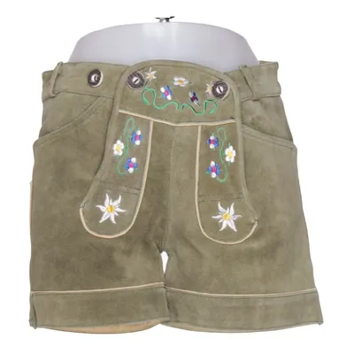 Lederhosen (Grøn) fra Achim Klein Læder, Polyester
