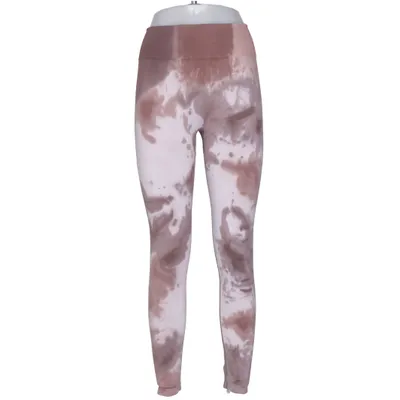 Collants de sport (Marron, Blanc) de Teveo Élasthane, Polyamide