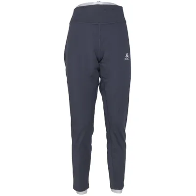 Collants de sport (Gris) de Odlo Élasthane, Polyester recyclé