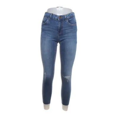 Spijkerbroek (Blauw) van Bershka Katoen, Elastaan