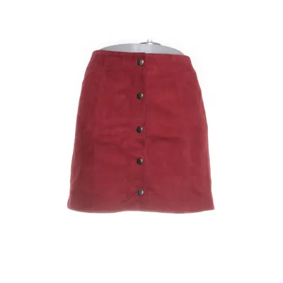 Nederdel (Rød) fra Urban Outfitters Læder, Polyester