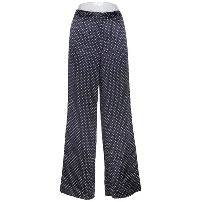Byxor (Blå, Vit) från Alba Moda Acetat, Silke