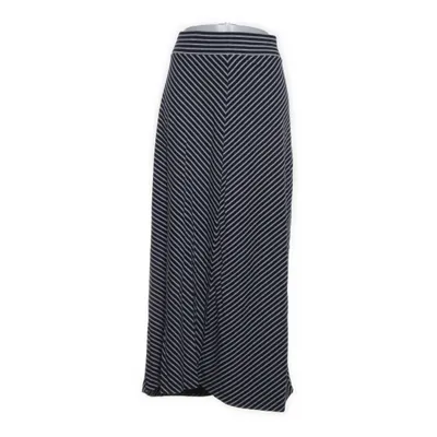 Maxi skirt (Blue, White) from Eddie Bauer Cotton, Elastane, Modal