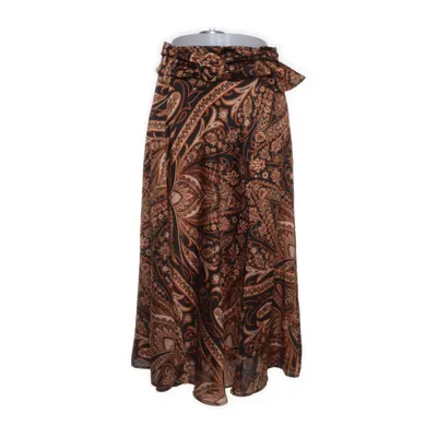 Skirt (Brown, Black) from Richard Allan x H&M Polyester