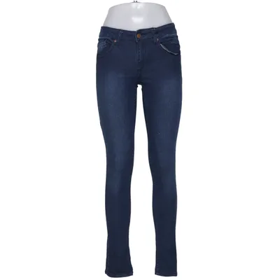 Jeans (Blå) fra Cubus Denim Bomuld, Elastan