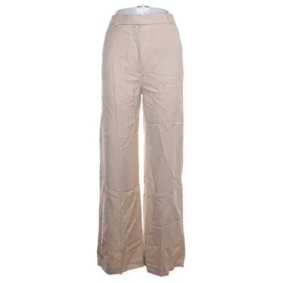 Jakkesætsbukser (Beige) fra Sézane Viscose, Polyester, Bomuld