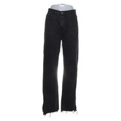 Jeans (Gray) from Momokrom Cotton, Polyester