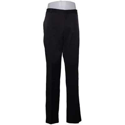 Kostuumbroek (Zwart) van Bertoni Elastaan, Polyester, Wol