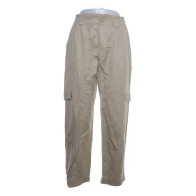 Cargo pants (Beige) from Mango Linen, Cotton, Polyester
