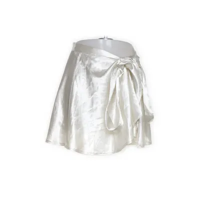 Omlottkjol (Vit) från Shein Elastan, Polyester