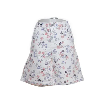 Denim shorts (Wit, Meerkleurig) van Yessica by C&A Katoen, Elastaan, Polyester