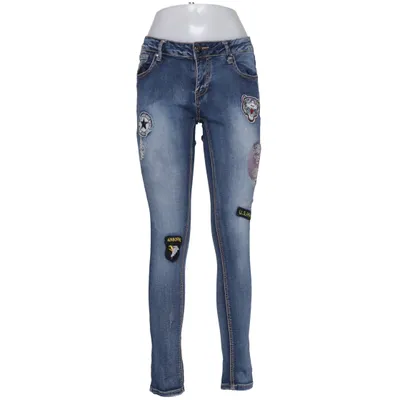 Jeans (Blå, Flerfärgad) från Secret Bomull, Elastan
