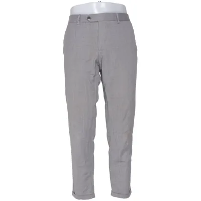 Pantalon de costume (Gris) de Santaniello Élasthane, Laine