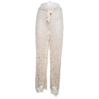 Broek (Beige) van Majorelle Polyester, Viscose