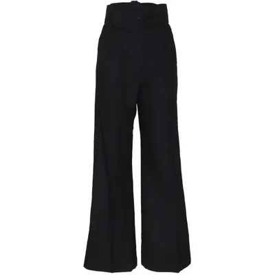 Palazzo pants (Black) from H&M Acetate, Polyester, Viscose, Wool