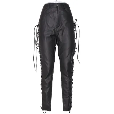 Bukser (Sort) fra Nasty Gal Polyester, Polyurethan