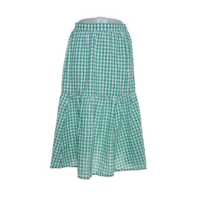 Rok (Groen, Wit) van Monki Katoen