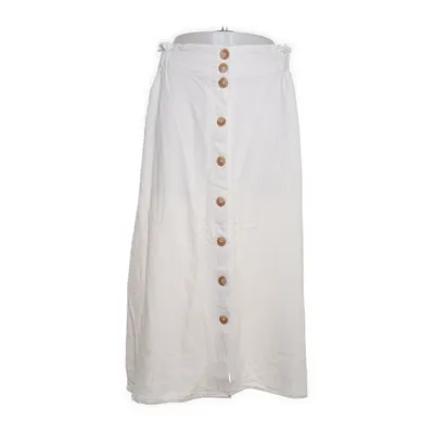 Rok (Wit) van Lascana Linnen, Viscose