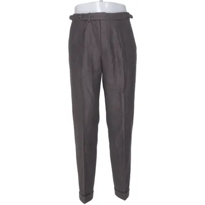 Suit pants (Gray) from Berg & Berg Wool