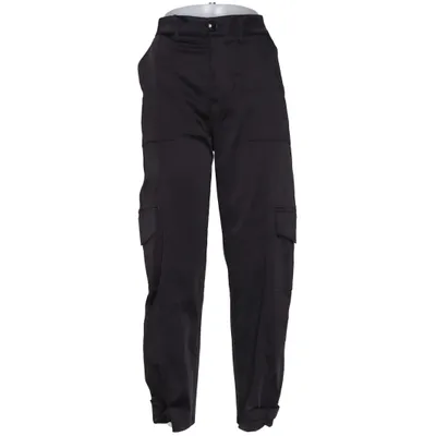 Cargo pants (Black) from Pulz Jeans Cotton, Elastane, Polyester