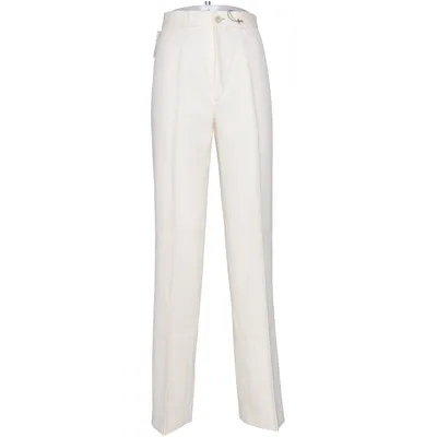 Pantalon de costume (Beige) de Trevira Polyester, Viscose