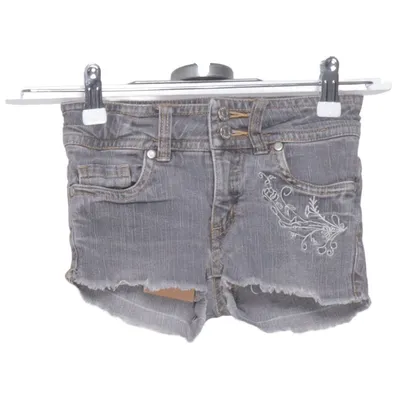 Denim shorts (Gray) from Detroit Cotton, Elastane