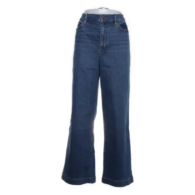 Jeans (Blå) från Lands' End Bomull, Elastan, Polyester