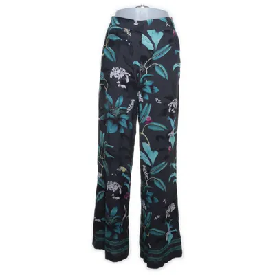 Palazzo pants (Gray, Multicolored) from Anna Glover x H&M Viscose, Polyester