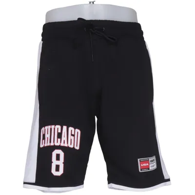 Basketbal shorts (Zwart, Wit) van FSBN Polyester