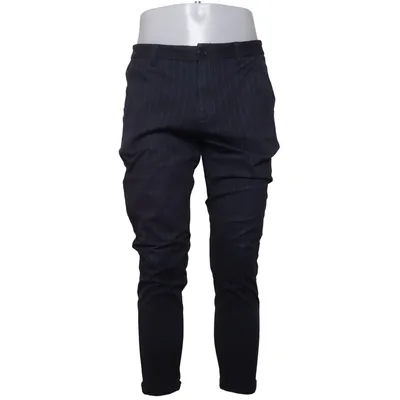 Pantalon de costume (Bleu, Gris) de Lindbergh White Élasthane, Polyamide, Polyester, Viscose
