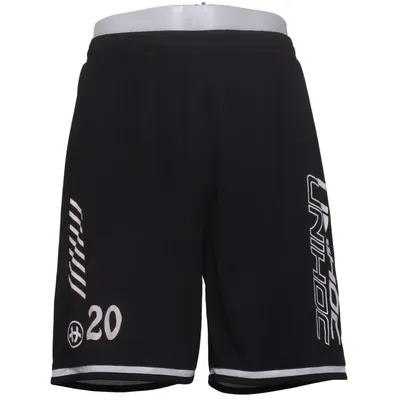 Sports shorts (Black, White) from Unihoc Polyester