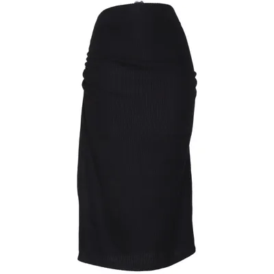 Jupe maternité (Noir) de Heartbeats Polyester recyclé, Viscose