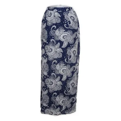 Maxi rok (Blauw, Wit) van Boden Katoen, Cupro, Viscose