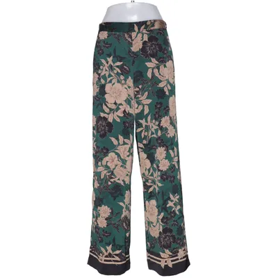 Pantalon patte d'éléphant (Vert, Beige, Noir) de Hallhuber Donna Élasthane, Polyester