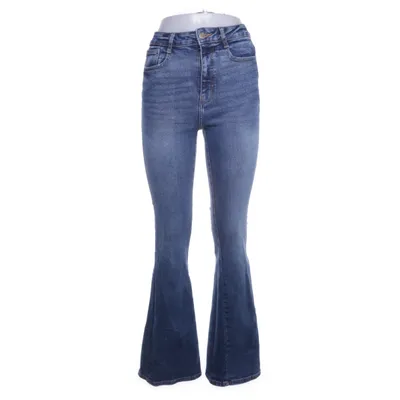 Byxor (Blå) från Zara Bomull, Elastan