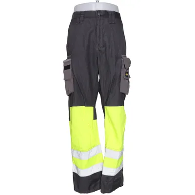 Werkbroek (Grijs, Geel) van Snickers Workwear Katoen, Polyamide, Polyester